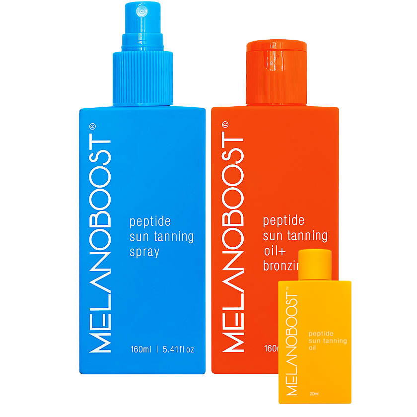Tan Boosting Duo - Tan Accelerator Sun Tan Oil + Spray Tan Boosting Duo - Tan Accelerator Sun Tan Oil + Spray