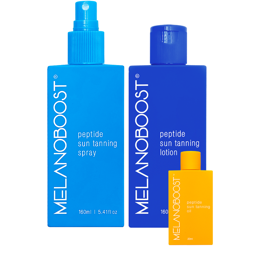 Melanin Boosting Duo - Tanning Bed Lotion + Spray Melanin Boosting Duo - Tanning Bed Lotion + Spray